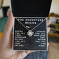 Class of 2025 Necklace for Her Adventure Begins Necklace Class of 2024 Necklace Graduate Gifts for Women Graduate Knot Necklace Graduation Gifts for Her