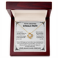 Single Mom Gift - To My Single Mom Necklace – Mother's Day Gift for Single Mom, Single Mom Christmas Gift - Birthday Gifts for Single Moms