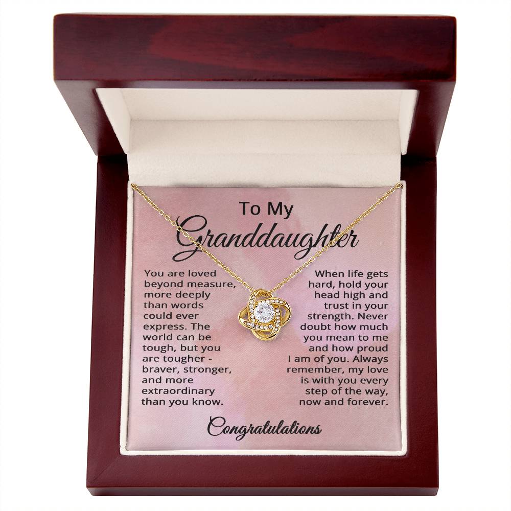 Congratulations Gifts for Granddaughter Congratulations Necklace Jewelry