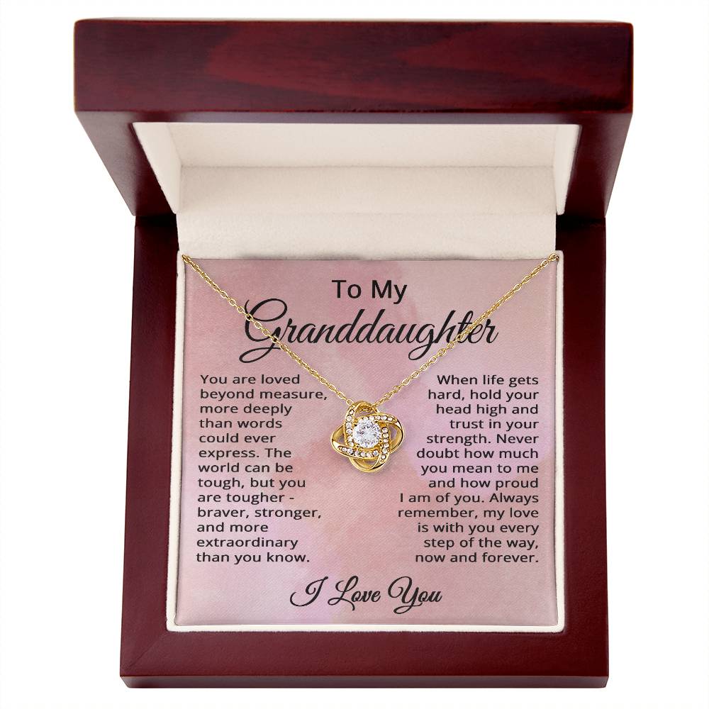 I Love You Gifts for Granddaughter I Love You Necklace Jewelry