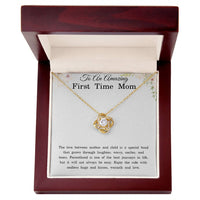 Load image into Gallery viewer, New Mom Necklace – Inspirational Gift for First Time Mom for Mother’s Day, Birthday, or Christmas ShineOn Fulfillment
