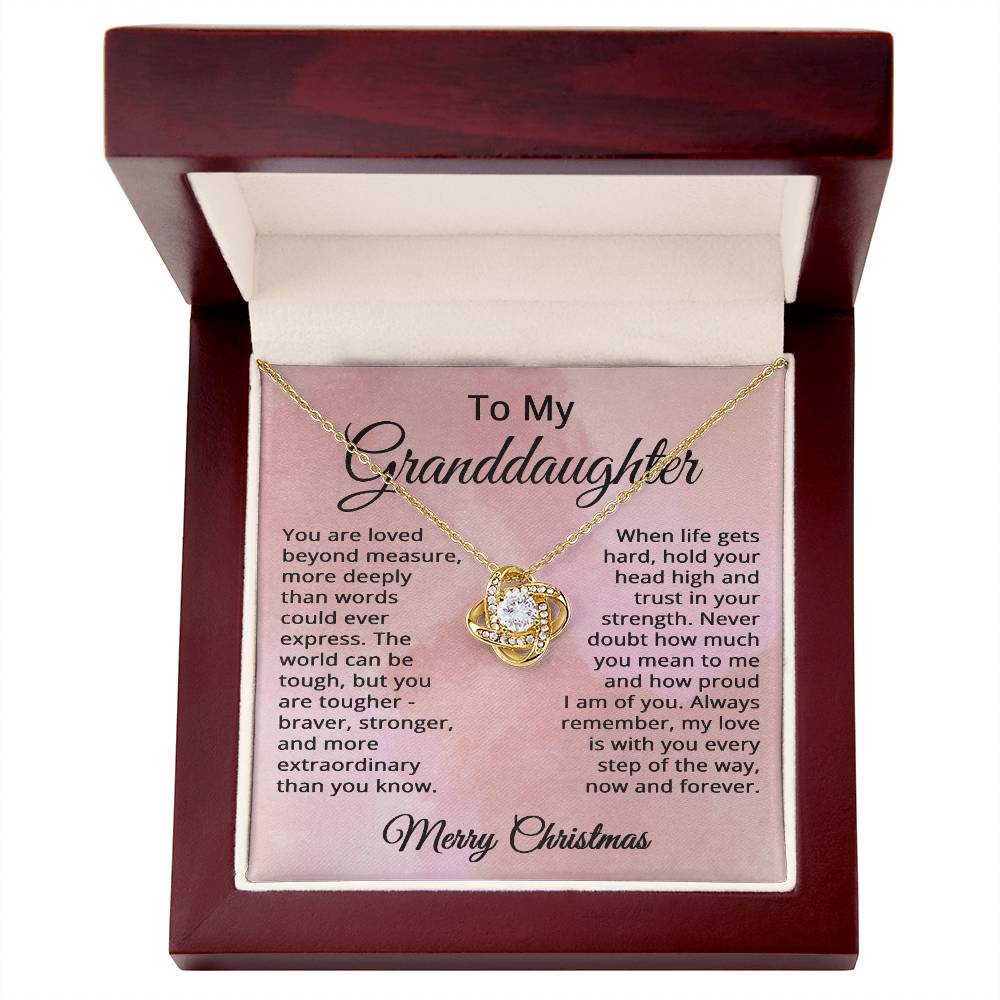 Merry Christmas Gifts for Granddaughter Merry Christmas Necklace Jewelry