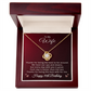 70th Wedding Anniversary Necklace for Wife - Love Knot Pendant Necklace