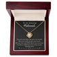 Matriarch Necklace Birthday Christmas Gift Gold over Stainless Steel Love Knot Pendant To My Matriarch Thank You