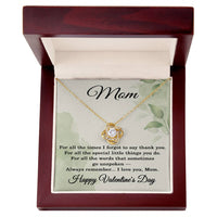 Load image into Gallery viewer, Valentines Day Necklace for Mom - Happy Valentine's Day Jewelry for Mothers
