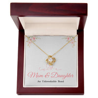 Load image into Gallery viewer, Mom Love Knot Necklace – Mothers Day Jewelry from Daughter - Christmas Gifts for Mom ShineOn Fulfillment
