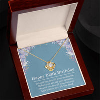 Load image into Gallery viewer, 100th Birthday Gifts for Women Best Friend Gift for Her 100 Year Old Birthday Necklace
