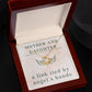 Mother’s Day Mother Daughter Necklace – Love Knot Pendant Gift for Mom or Daughter – A Link Tied by Angels Hands
