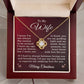 Merry Christmas Gifts for Wife Merry Christmas Necklace Jewelry