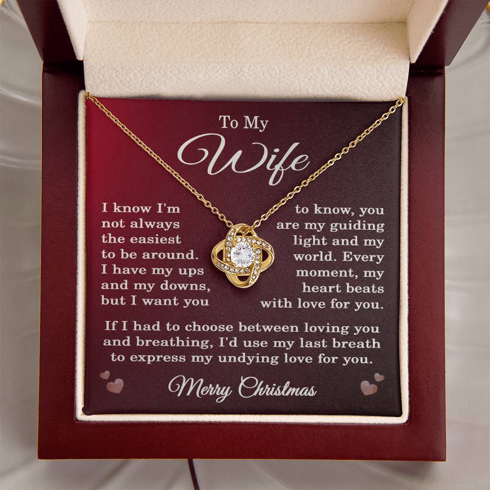 Merry Christmas Gifts for Wife Merry Christmas Necklace Jewelry