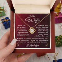Load image into Gallery viewer, I Love You Gifts for Wife I Love You Necklace Birthday Jewelry from Husband
