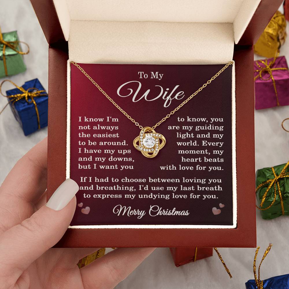Merry Christmas Gifts for Wife Merry Christmas Necklace Jewelry