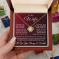 To My Wife Necklace from Husband