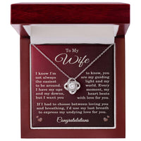 Load image into Gallery viewer, Congratulations Gifts for Wife Congratulations Necklace Jewelry
