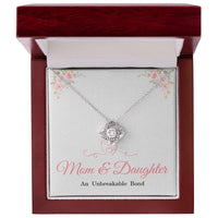 Load image into Gallery viewer, Mom Love Knot Necklace – Mothers Day Jewelry from Daughter - Christmas Gifts for Mom ShineOn Fulfillment
