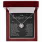 To My Unbiological Sister Necklace for Women Best Friend Gifts for Christmas Bestie Birthday Step Sister Gift for Her Bonus Sister Friendship BFF Sister-in-Law Gift