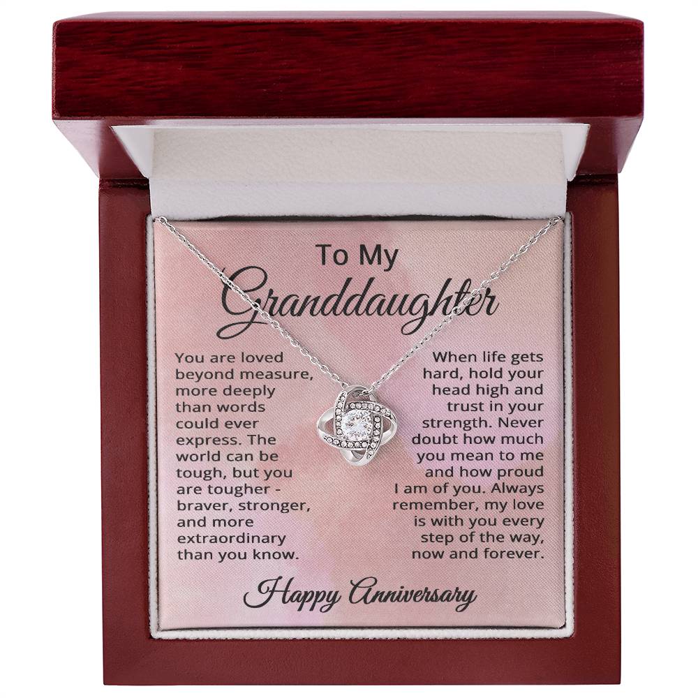Happy Anniversary Gifts for Granddaughter Happy Anniversary Necklace Jewelry