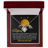 Load image into Gallery viewer, To My Everything Necklace – Romantic Gift for Her with Heartfelt Message Card
