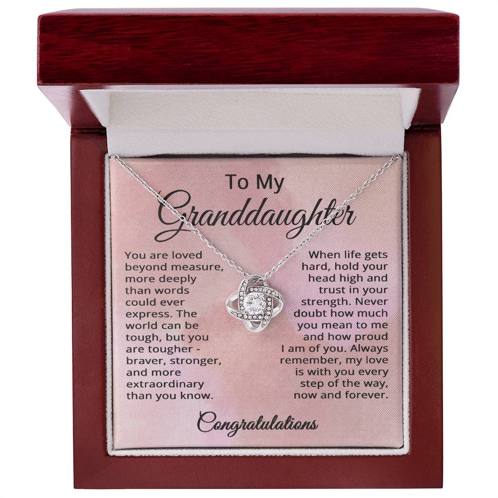 Congratulations Gifts for Granddaughter Congratulations Necklace Jewelry