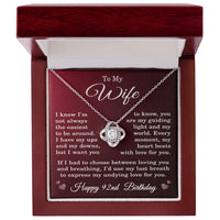 Load image into Gallery viewer, 92nd Birthday Gifts for Wife - To My Wife Necklace
