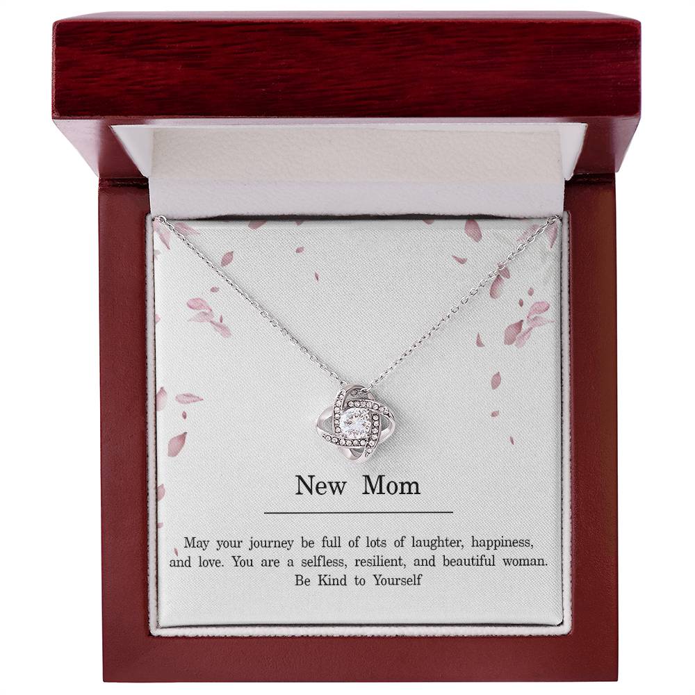 Mother’s Day Gift for First Time Mom – Be Kind to Yourself - Jewelry for Birthday or Christmas – New Mom Gift