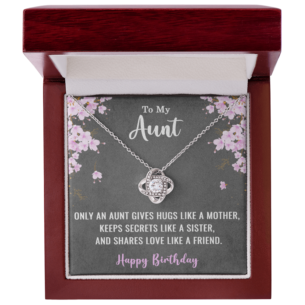 Birthday Gift from Aunt - Birthday Gift for Auntie from Niece and Nephew - Aunty Birthday Jewelry - To My Aunt Necklace