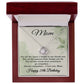 28th Birthday Gifts for Mom - 28th Birthday Necklace for Mom - Happy 28th Birthday Jewelry for Mothers
