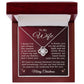Merry Christmas Gifts for Wife Merry Christmas Necklace Jewelry