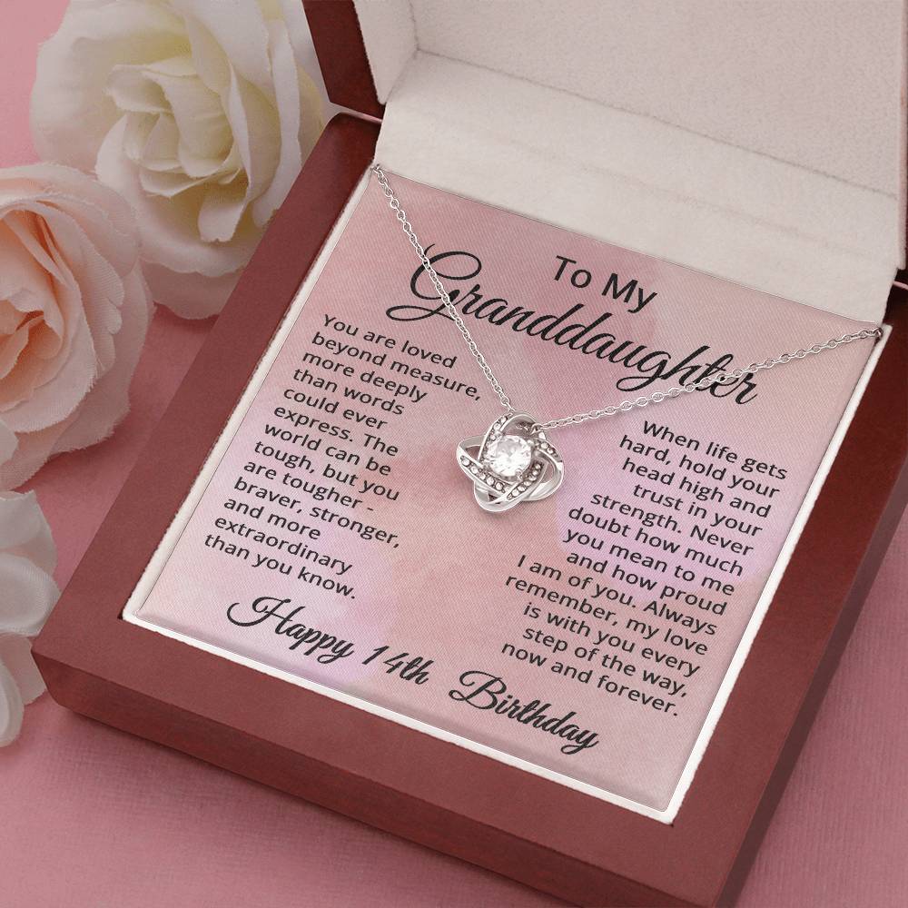 14th Birthday Gifts for Granddaughter Happy 14th Birthday Necklace Jewelry 14 Years Old Birthday Gift