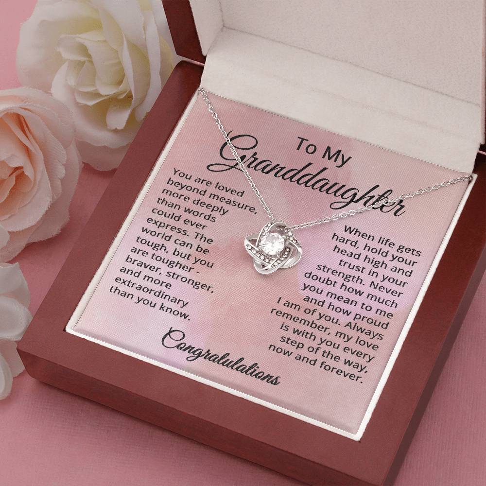 Congratulations Gifts for Granddaughter Congratulations Necklace Jewelry