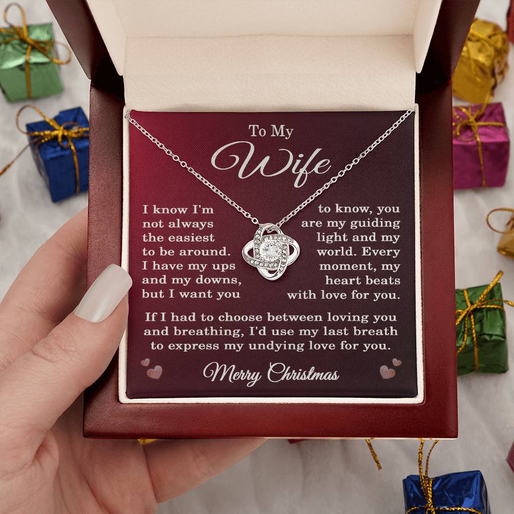 Merry Christmas Gifts for Wife Merry Christmas Necklace Jewelry