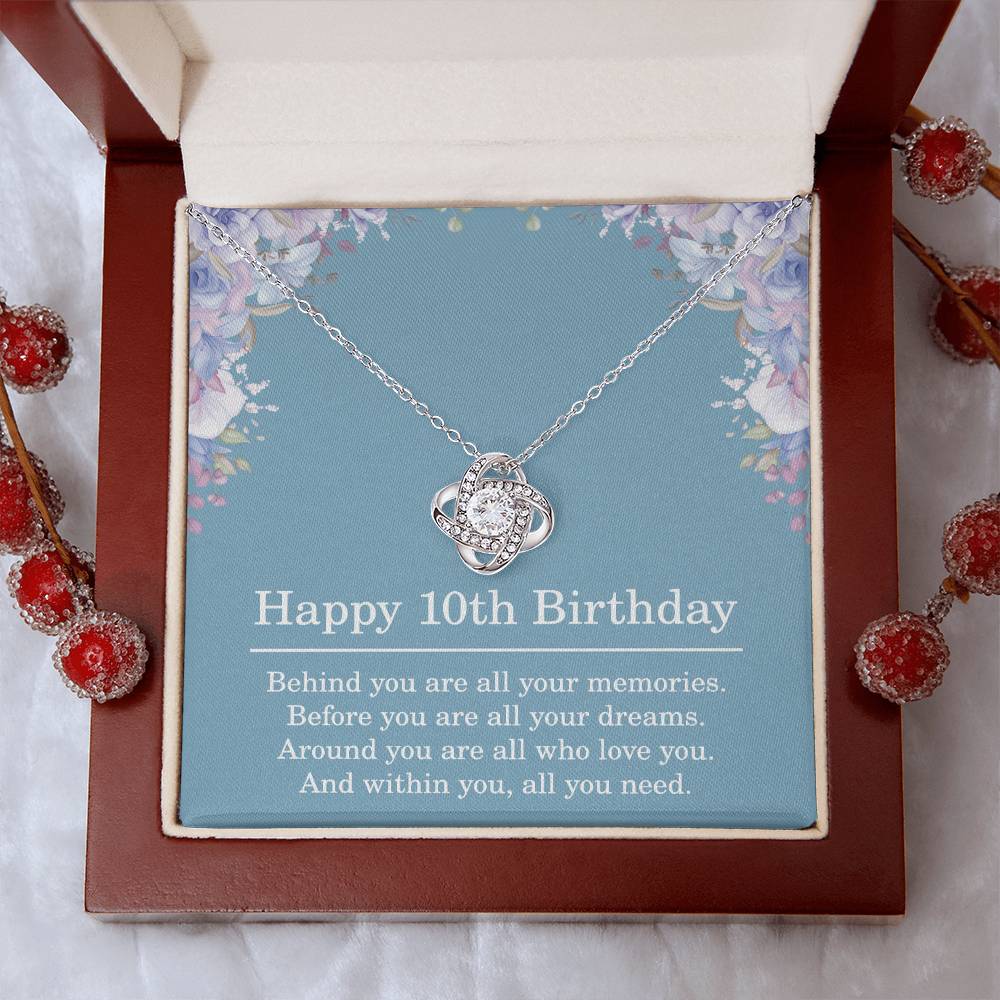 10th Birthday Gifts for Women Best Friend Gift for Her 10 Year Old Birthday Necklace