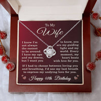 Load image into Gallery viewer, 48th Birthday Gifts for Wife - To My Wife Necklace
