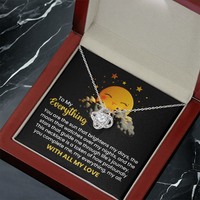 Load image into Gallery viewer, To My Everything Necklace – Romantic Gift for Her with Heartfelt Message Card
