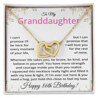 Load image into Gallery viewer, 86th Birthday Gifts for Granddaughter - To My Granddaughter Necklace
