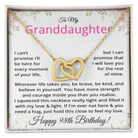 Load image into Gallery viewer, 98th Birthday Gifts for Granddaughter - To My Granddaughter Necklace
