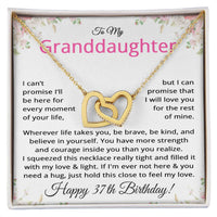 Load image into Gallery viewer, 37th Birthday Gifts for Granddaughter - To My Granddaughter Necklace
