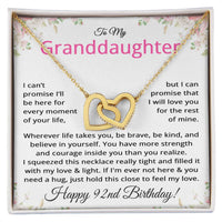 Load image into Gallery viewer, 92nd Birthday Gifts for Granddaughter - To My Granddaughter Necklace
