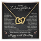 60th Birthday Gifts from Mom Dad for Daughter 60th Birthday Necklace Heart Pendant Jewelry 60 Years Old Birthday