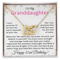 Load image into Gallery viewer, 82nd Birthday Gifts for Granddaughter - To My Granddaughter Necklace
