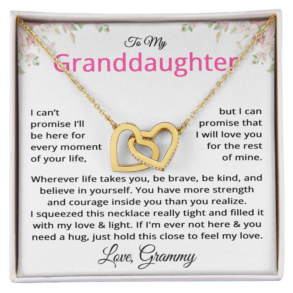 Granddaughter Gifts from Grammy - To My Granddaughter Necklace from Grandmother
