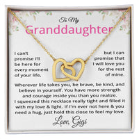 Load image into Gallery viewer, Granddaughter Gifts from Gigi - To My Granddaughter Necklace from Grandmother
