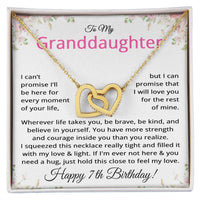 Load image into Gallery viewer, 7th Birthday Gifts for Granddaughter - To My Granddaughter Necklace
