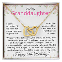 Load image into Gallery viewer, 68th Birthday Gifts for Granddaughter - To My Granddaughter Necklace
