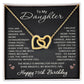 75th Birthday Gifts from Mom Dad for Daughter 75th Birthday Necklace Heart Pendant Jewelry 75 Years Old Birthday