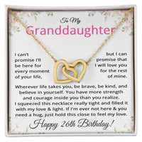Load image into Gallery viewer, 26th Birthday Gifts for Granddaughter - To My Granddaughter Necklace
