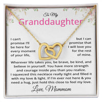 Load image into Gallery viewer, Granddaughter Gifts from Mommom - To My Granddaughter Necklace from Grandmother
