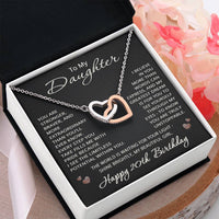 Load image into Gallery viewer, 20th Birthday Gifts from Mom Dad for Daughter 20th Birthday Necklace Heart Pendant Jewelry 20 Years Old Birthday
