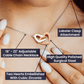 49th Birthday Gifts from Mom Dad for Daughter 49th Birthday Necklace Heart Pendant Jewelry 49 Years Old Birthday