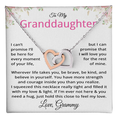 Granddaughter Gifts from Grammy - To My Granddaughter Necklace from Grandmother